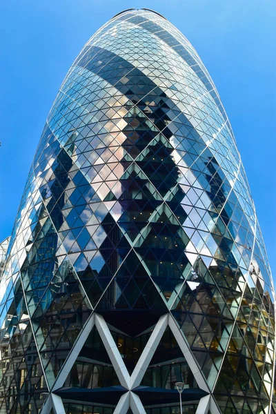 Mary Axe Edifício Gherkin Cidade Londres Reino Unido — Fotografia de Stock