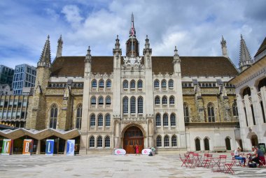 Londra şehrindeki Guildhall, Birleşik Krallık