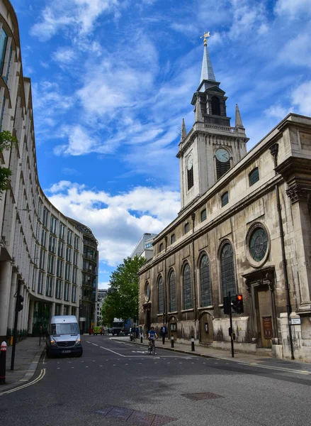 Lawrence Jewry Church City London Egyesült Királyság Hivatalos Templom Lord — Stock Fotó