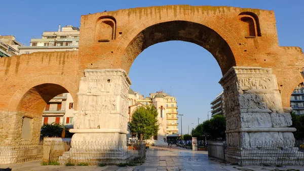 Arch Galerius Thessaloniki Greece — Stock Photo, Image