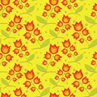 Halk dekoratif desen