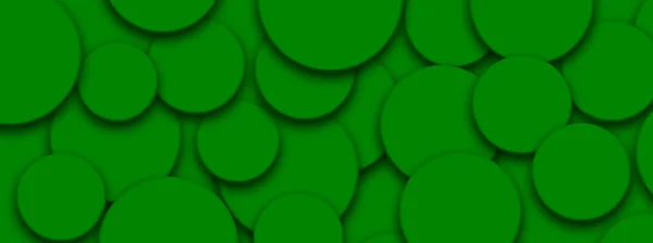 Абстрактне Зелене Сучасне Коло Технології Фону Елегантний Діловий Геометричний Банер — стокове фото