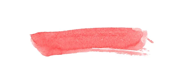Kırmızı Fırça Beyaz Üzerine Izole — Stok fotoğraf