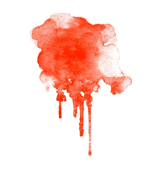 Red Abstract Blood Brush Background — Stock Photo, Image