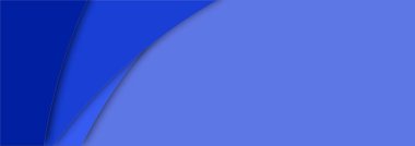 Güzel mavi soyut geometrik kağıt katmanları arka planda. Modern resimleme