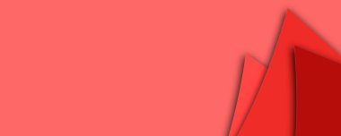 Soyut kırmızı lüks geometrik arka plan. Güzel katmanlar afişi