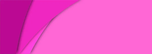 Diseño Moderno Arte Rosa Con Capas Geométricas Para Concepto Banner —  Fotos de Stock