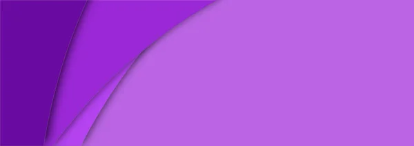 Diseño Arte Púrpura Con Capas Geométricas Para Concepto Banner —  Fotos de Stock