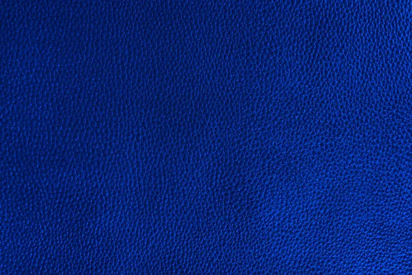 Blu Vecchio Cuoio Sostitutivo Superficie Texture Sfondo — Foto Stock