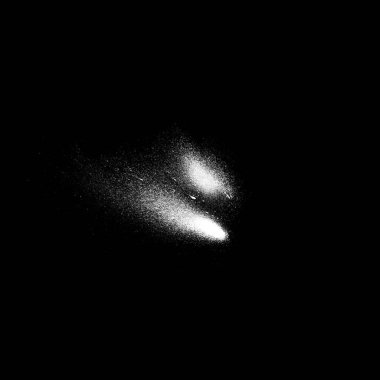 Resim için beyaz boya fırçası sanat tasarımı için siyah arkaplanda izole