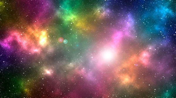 Rainbow solar system Galaxy wallpaper Generative AI Stock Illustration   Adobe Stock