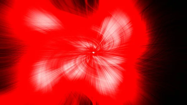 Hermoso Fondo Abstracto Explosión Estrella Roja Ilustración Fractal Moderna — Foto de Stock