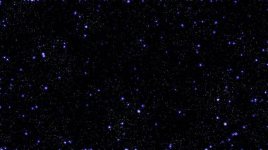 Mavi yıldız resimli soyut gece gökyüzü dokusu