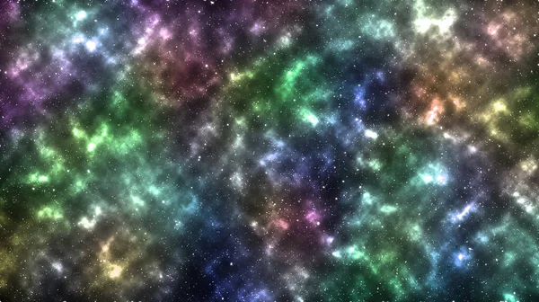 抽象的な星雲のデザイン背景 美しい空間イラスト — ストック写真