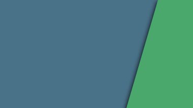 3D kağıt katmanlı soyut yeşil arkaplan