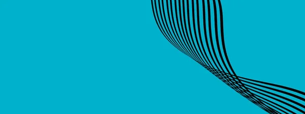 Abstract turquoise modern curve lines background for banner concept