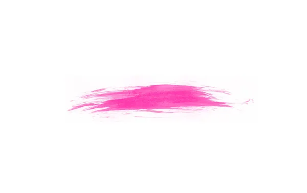 Beautiful Brush Art Painting Pink Watercolor Smear Texture Illustration Paint — Stock Photo, Image
