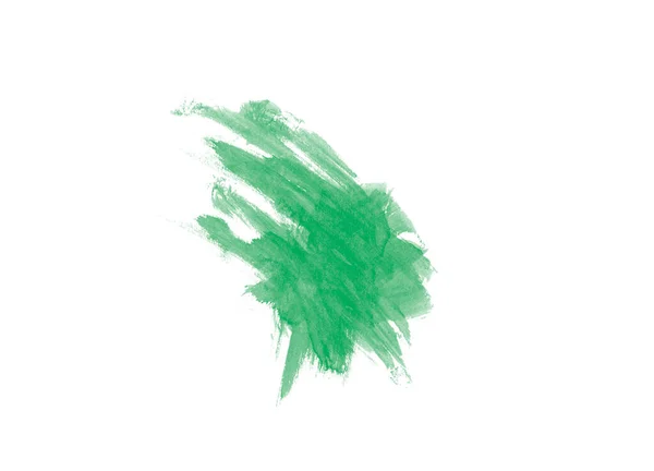 Пензлі Фарбування Зеленому Тлі Кисть Художнього Дизайну — стокове фото