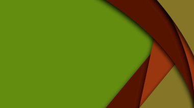 Soyut modern geometrik afiş konsepti. Metin için alanı olan güzel katmanlar