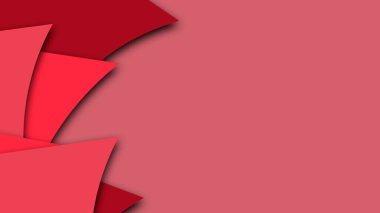 Modern arka plan için güzel bir kağıt kesimi. Soyut zarif geometrik katmanlar duvar kağıdı