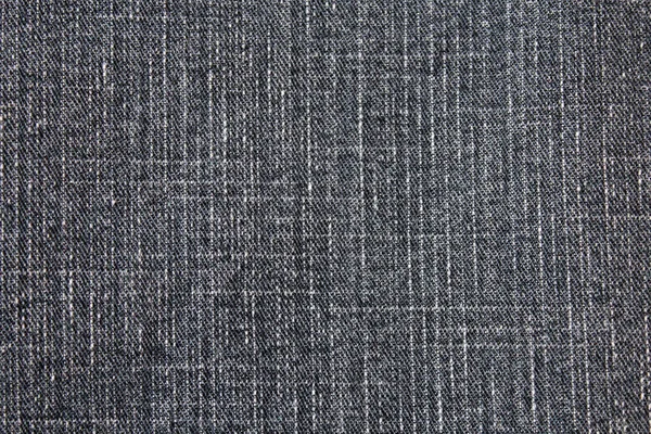 Black denim textile background with copy space — Stock Photo, Image