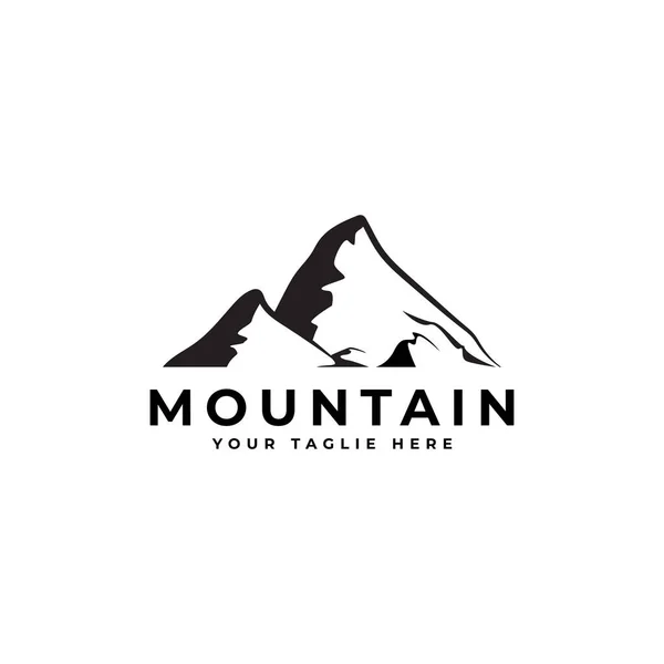 Projekt Logo Góry Wektor Ilustracja — Wektor stockowy