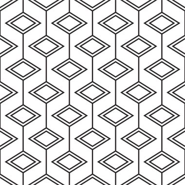 Paralelkenarları kusursuz. soyut geometrik model vektör çizimi