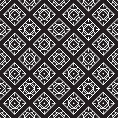 Kusursuz geometrik fayans deseni. soyut geometrik desen dokusu vektör çizimi