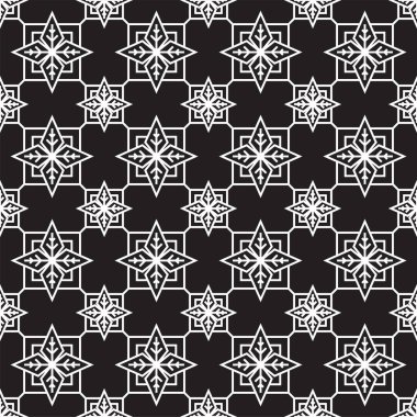 Kusursuz geometrik fayans deseni. soyut geometrik desen dokusu vektör çizimi