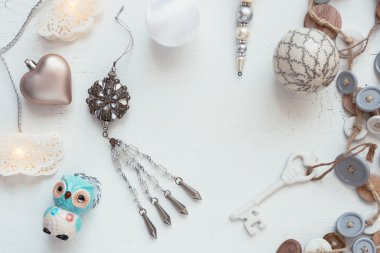 Noel dekorasyon renk Temalar: vintage