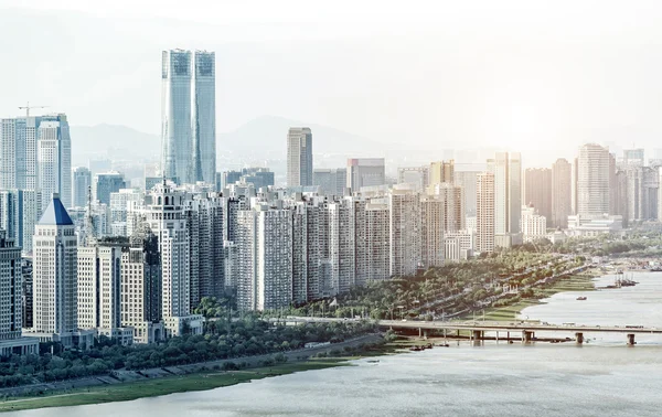 China stedelijk landschap — Stockfoto