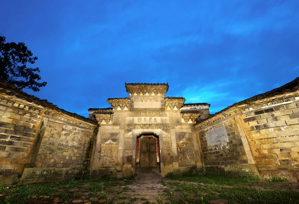 Chinese ancient architecture Night — Stock Photo, Image