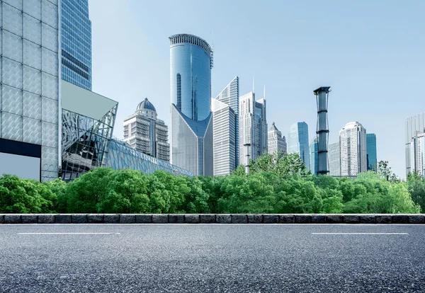 Gratte-ciel en Shanghai, Chine — Photo