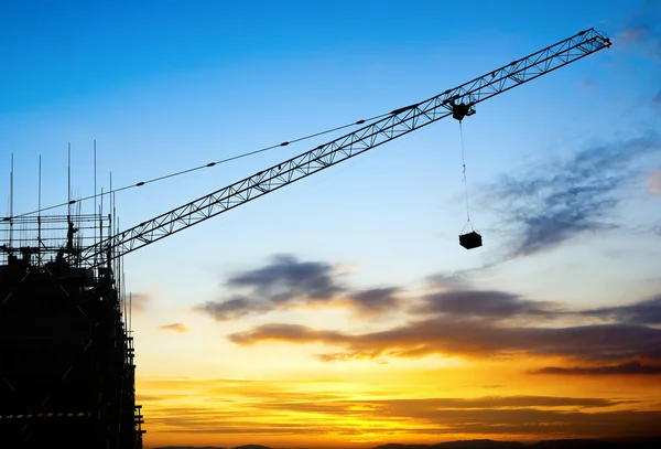 Modern construction site — Stock Photo, Image