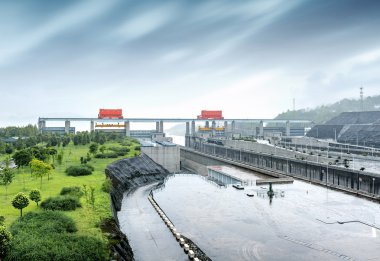 Three Gorges Dam, China clipart