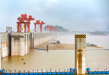 Three Gorges Dam, China clipart