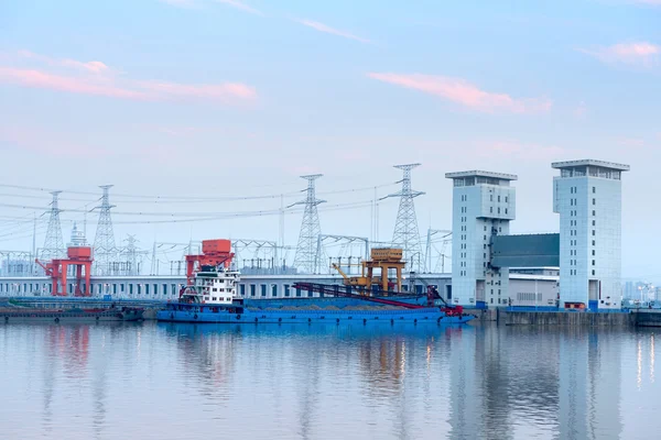 He famous water conservancy project: Gezhouba — Stock Photo, Image