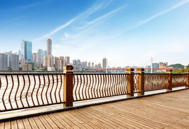 modern şehir silüeti