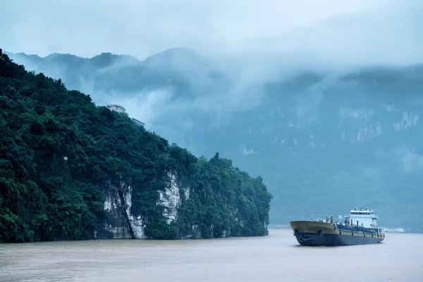 Los ríos más grandes de China: el Yangtsé —  Fotos de Stock