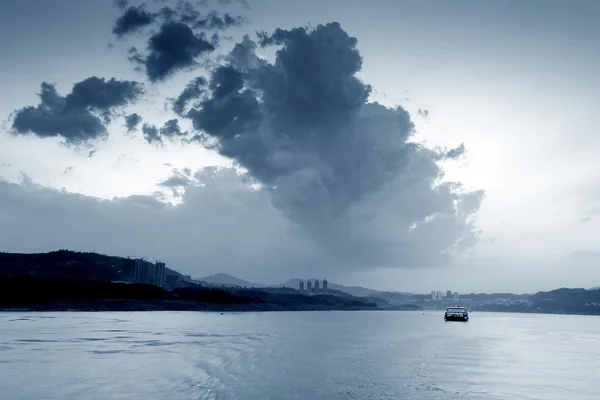 Čína je největší řeky: Yangtze — Stock fotografie