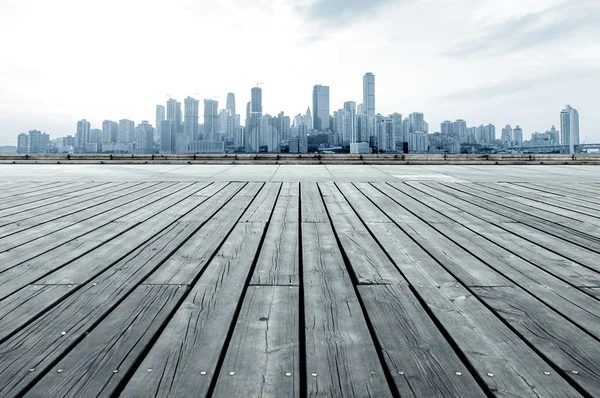 Modern city skyline — Stock Photo, Image