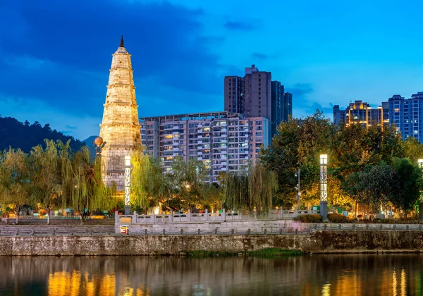 Παγόδα Που Χτίστηκε Τον 16Ο Αιώνα Στο Duyun Guizhou Κίνα — Φωτογραφία Αρχείου