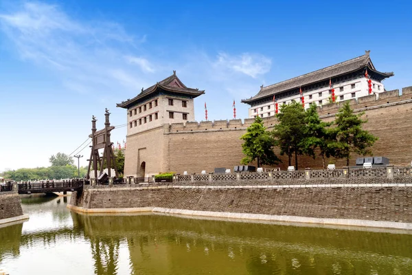 Városfala Yongning Kapu Sothern Gate — Stock Fotó