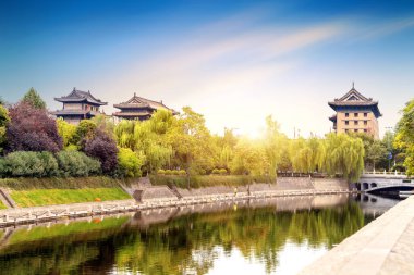 Xi 'an Şehir Duvarı Çin' in en eksiksiz antik şehir duvarıdır..