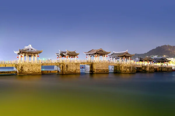 Most Guangji Jest Starożytnym Mostem Który Przecina Rzekę Han Chaozhou — Zdjęcie stockowe