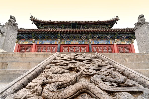 白马寺是继佛教传入中国后首座政府开办的寺庙 位于中国洛阳 — 图库照片