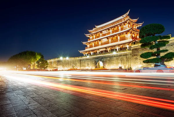 Ruinas Antiguas Ciudad Pared Ciudad Chaozhou Provincia Guangdong China Placa — Foto de Stock