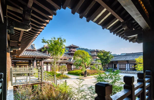 Arquitetura Clássica Chinesa Jardim Guizhou China — Fotografia de Stock