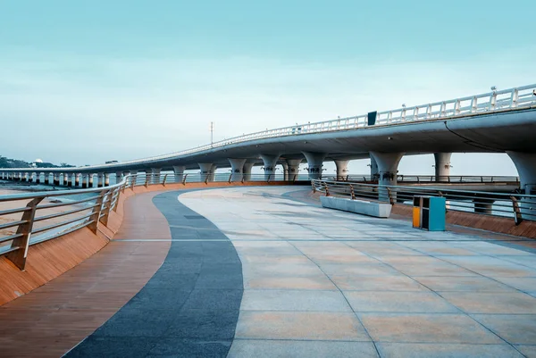 Xiamen Yanwu Bridge Paisagem Torno Estrada Huandao — Fotografia de Stock