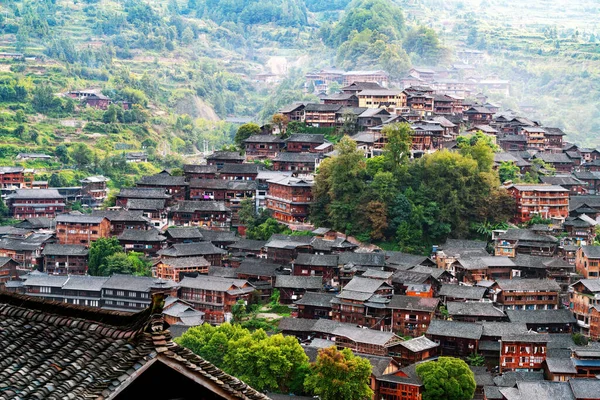 China Guizhou Xijiang Miao Village — Stock Photo, Image